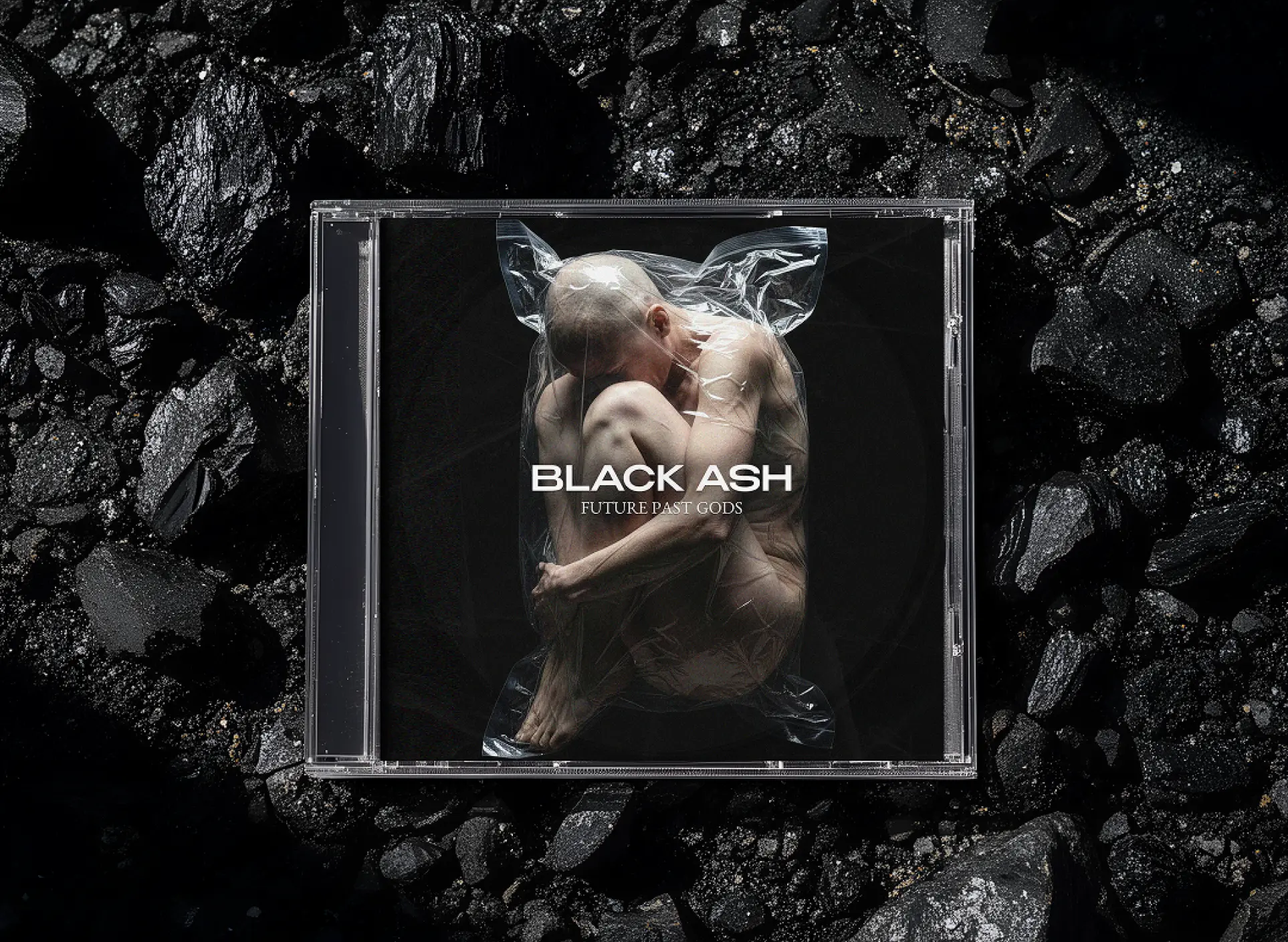 Black Ash — Future Past Gods album cover by Daniil Melikhov